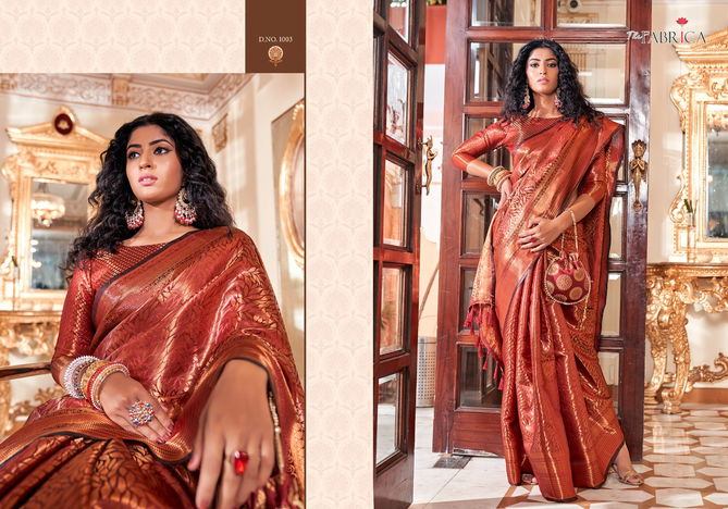 Stella The Fabrica Function Wear Wholesale Pure Silk Sarees Catalog